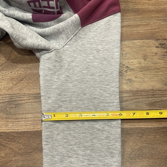 The North Face Red and Gray Color-Block Jacket - Picture 10 of 11